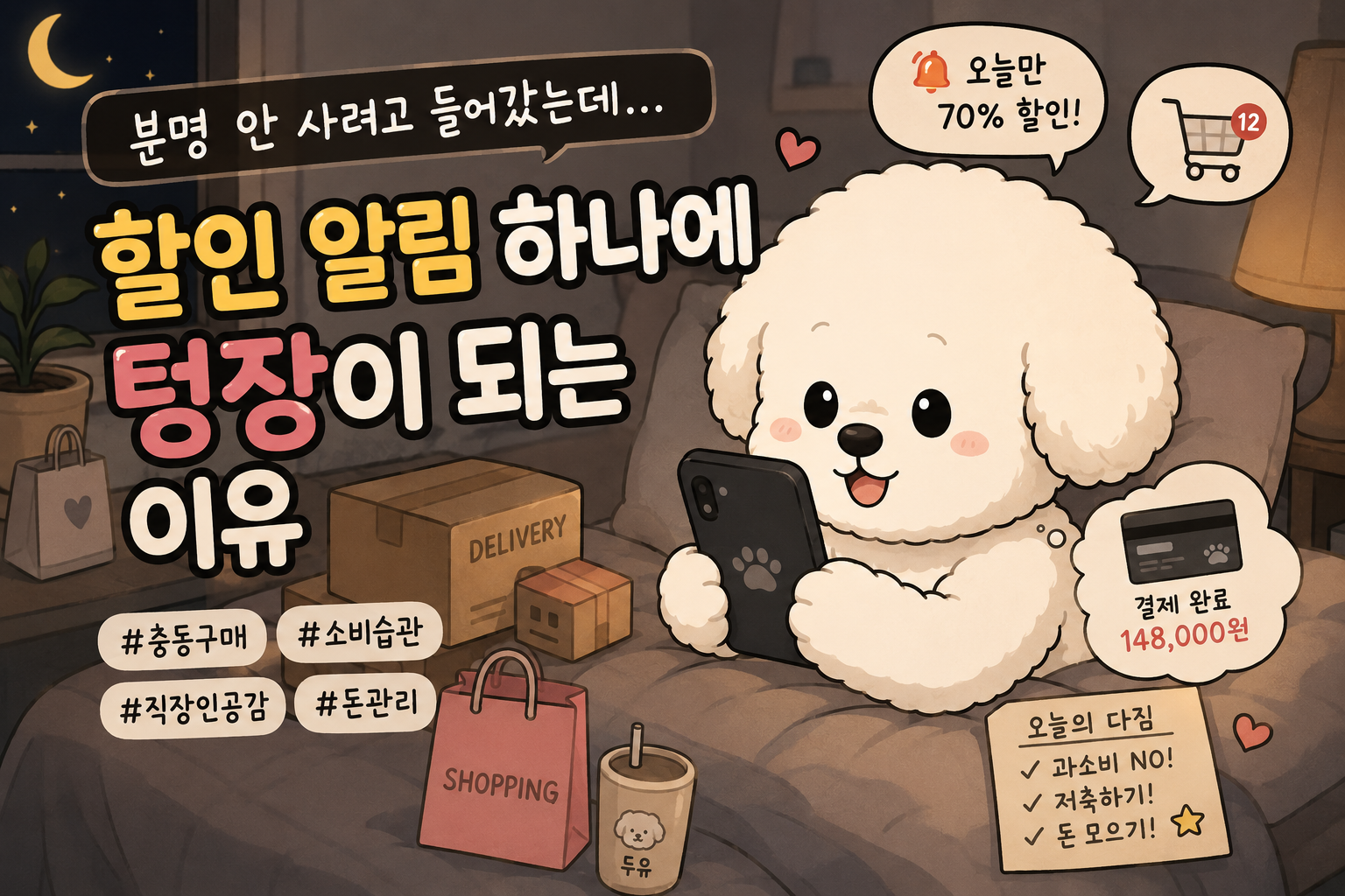 “분명 안 사려고 들어갔는데…”