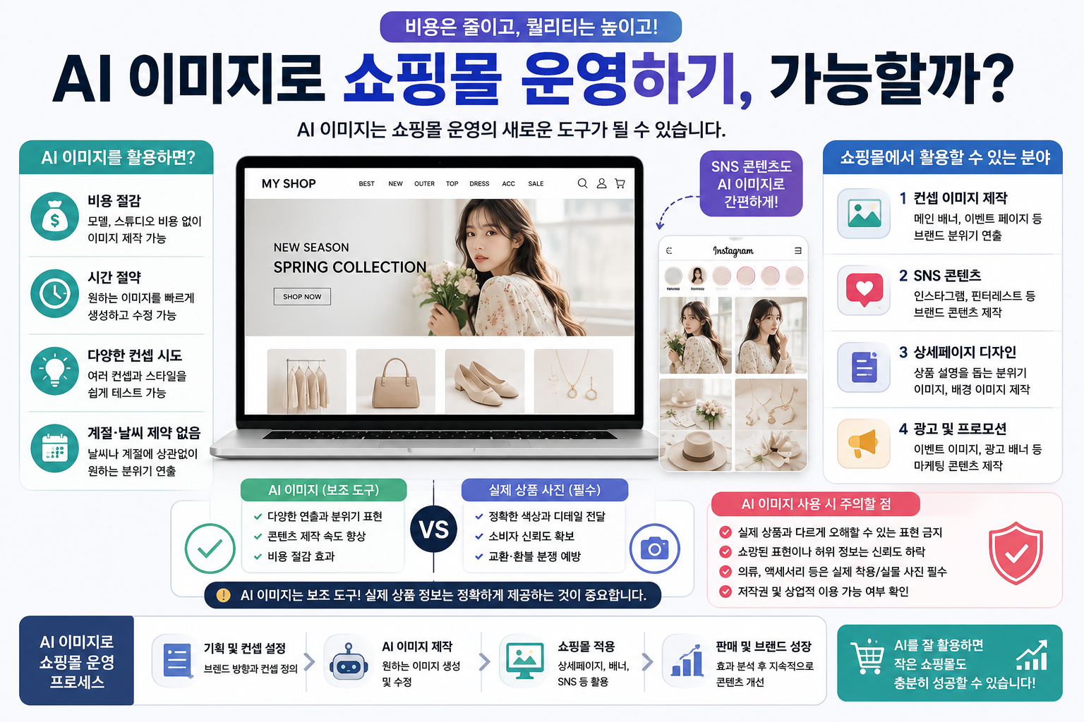 AI 이미지로 쇼핑몰 운영하기, 가능할까?