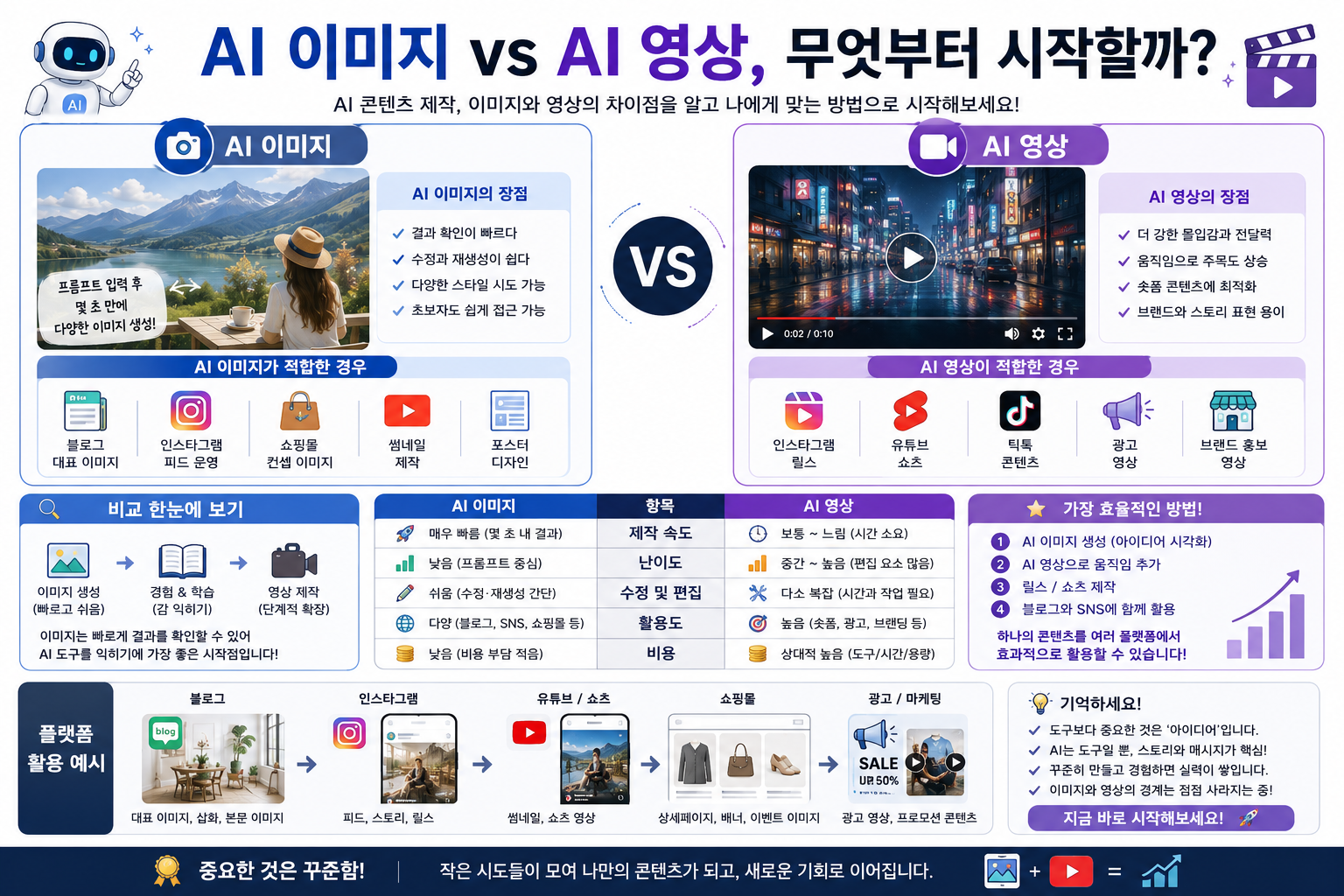 AI 이미지와 AI 영상, 무엇부터 시작해야 할까?